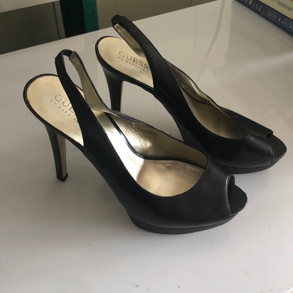Guess Peep Toe Heels